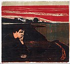 Evening. Melancholy I. 1896. 41.1 × 55.7 cm. Munch Museum, Oslo