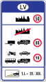 Traffic restrictions in Latvia