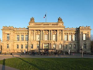 Le Théâtre national de Strasbourg.