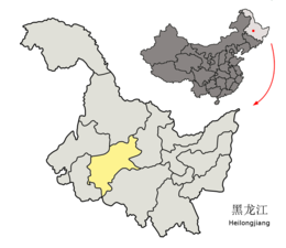 Suihua – Mappa