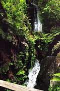 The upper and lower falls