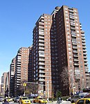 The Penn South housing complex at 25th Street