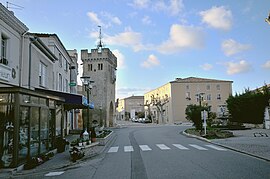 The tower and the town hall