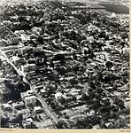 Vedere aeriană a orașului Petah Tikva în 1937-1938, fotografie de Zoltan Kluger