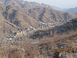 Taihang Mountains in Yi County