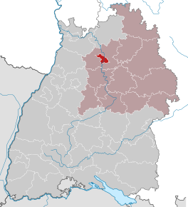 Poziția localității Heilbronn