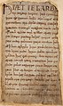 Image 55The first page of Beowulf (from Medieval literature)