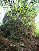 Accès au bastion nord-est.