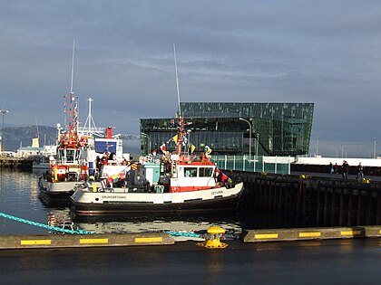 Set fra Reykjavik havn