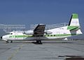 Fokker F-27-600 Friendship F-BYAB à Paris-Roissy en 1988