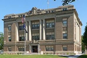 Howard County Courthouse, gelistet im NRHP Nr. 89002233[1]