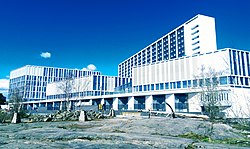 Meilahden sairaala Helsingissä on HYKSin suurin sairaala.