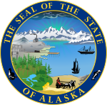 Description de l'image Seal of the State of Alaska.svg.