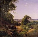 Pogled na Vejle, P. C. Skovgaard (1852)