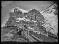 Die Station Eigergletscher mit Rowazug (1909)