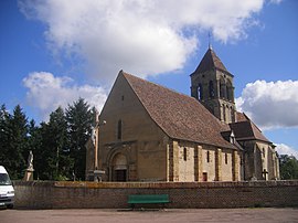 The church in Bessay-sur-Allier