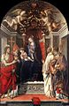 „Madona su Kūdikiu ir šventieji“ (apie 1486, Uficių galerija, Florencija)