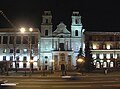 La cathédrale de nuit