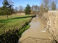 Après la station des Lorrains, une zone inondable à sa confluence avec le Loing