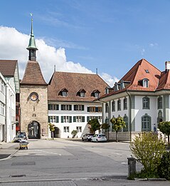 Zeitglockenturm, Gemeindehaus und „Alte Kasse“