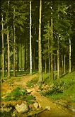 Ivan Shishkin - Vej i skoven