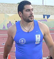 Apostolos Parellis – mit zypriotischem Rekord von 66,32 m auf Rang fünf