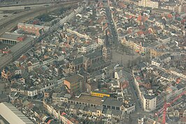 Noordelijk deel van Zurenborg met Dageraadplaats en Sint-Norbertuskerk