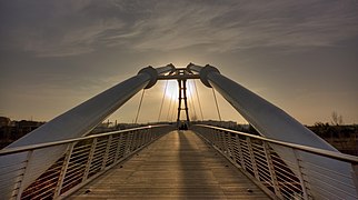 Bridge entrance.