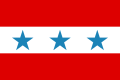 Vlajka ostrova Rarotonga (1858–1888) Poměr stran: 2:3