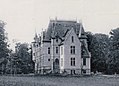 Le château de Kerriou vers 1910 (carte postale Villard)