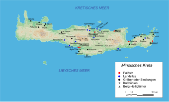 Minoische Kultur auf Kreta