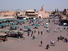 Szaberplac we Marrakeszu