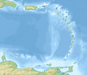 Tobago na zemljovidu Malih Antila