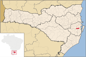Kart over São Pedro de Alcântara