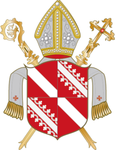 Znak štrasburské arcidiecéze (do r. 1803)