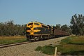 B74 leading T378 on the Seymour Railway Heritage Centre Tocumwal Market Special