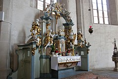 Seitenaltar, kath. Teil