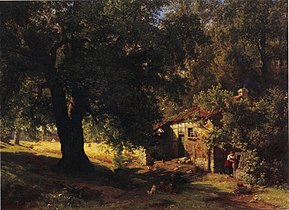 Saksalainen maalaistalo, 1857