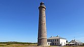 Vuurtoren Skagen Grå Fyr van 1858 met een hoogte van 46 meter