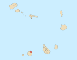 Location of Mosteiros