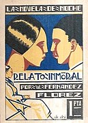 Relato inmoral de Wenceslao Fernández Flórez. La novela de noche, 1924. Ilustrado por Mazas.