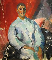 Autoportrait avec bandeau (1915), Ancienne maison échevinale, Malines.