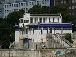 "Schützenhaus" sur le canal du Danube, Vienne 1904-1908