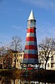 Leuchtturm-Skulptur, Akademieinsel Breda
