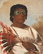 Wabokieshiek (Gemälde von George Catlin, 1832)