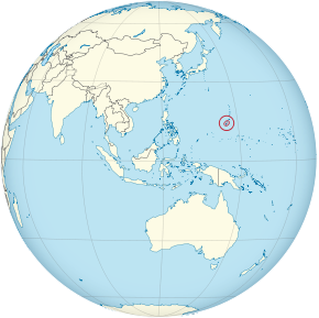 Location of Guam