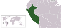 Locatie van República del Perú