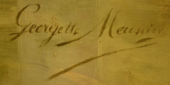 signature de Georgette Meunier