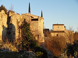 A view from the Maison de Mirabel