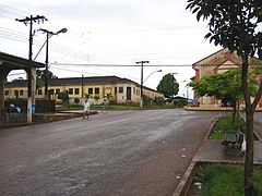 Straßenansicht, rechts Igreja Nossa Senora das Graças (2006)